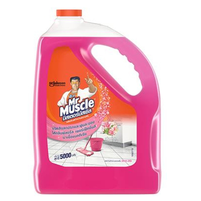 รูปภาพที่2 ของสินค้า : น้ำยาทำความสะอาดพื้น MR.MUSCLE FLORAL PERFECTION 5000 มล.